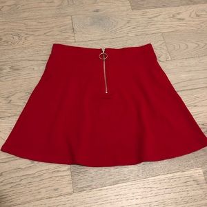 red skater skirt ❤️